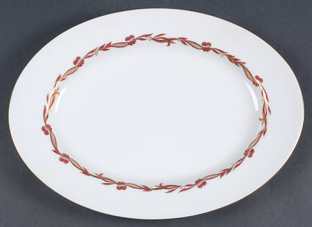 Goldcrest Ruby 12" Oval Serving Platter