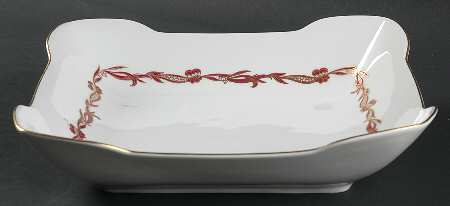 Goldcrest Ruby 9" Square Vegetable Bowl