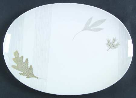 Golden Oak 13" Oval Serving Platter