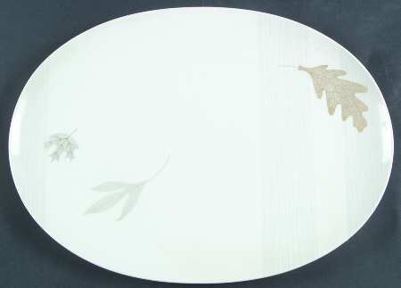 Golden Oak 15" Oval Serving Platter