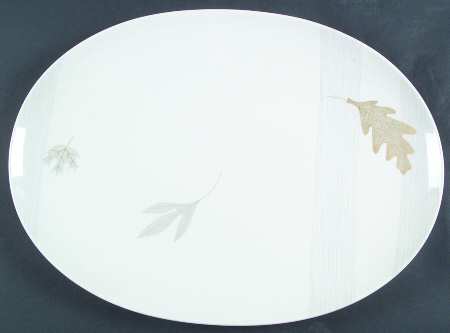 Golden Oak 16" Oval Serving Platter