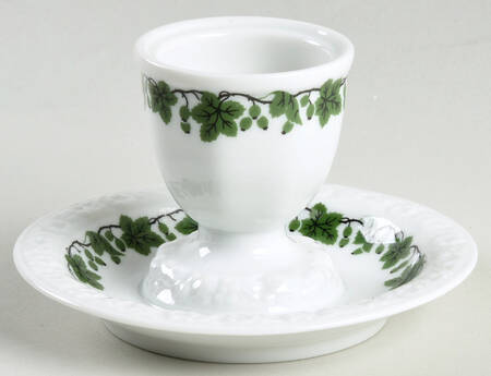 Gooseberry Egg Cup with Attached Underplate
