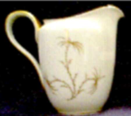 Golden Palm Creamer