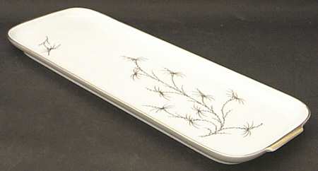 Golden Palm Bread Tray