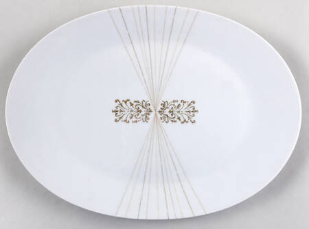 Golden Radiance 13" Oval Serving Platter