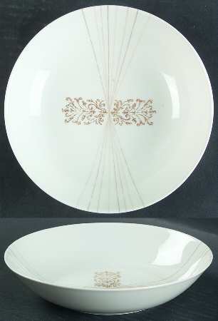 Golden Radiance Coupe Soup Bowl