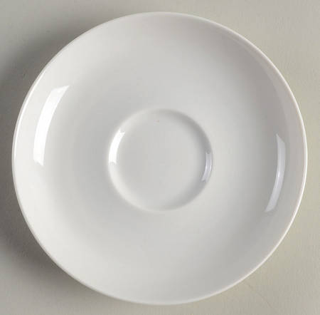 Gold Ribbon Saucer for Demitasse Cup