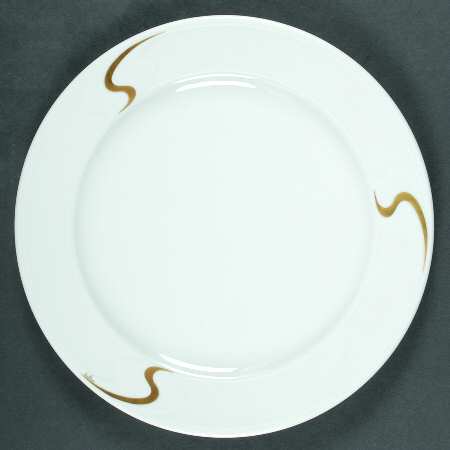 Gold Ribbon Service Plate (Charger)