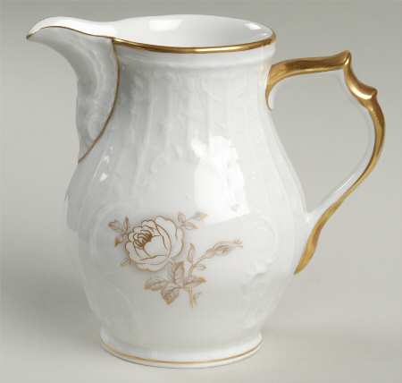 Gold Rose Creamer