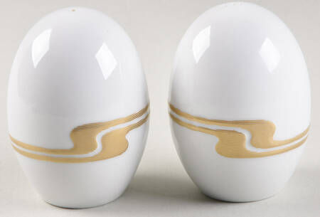 Gold Structure Salt & Pepper Set