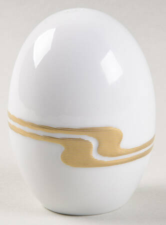 Gold Structure Pepper Shaker