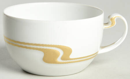 Gold Structure Flat Cup
