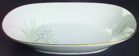 Grasses 11" Oval Vegetable Bowl