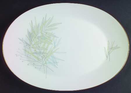 Grasses 13" Oval Serving Platter