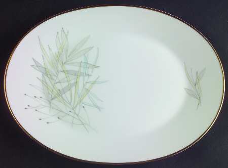 Grasses 9" Oval Serving Platter