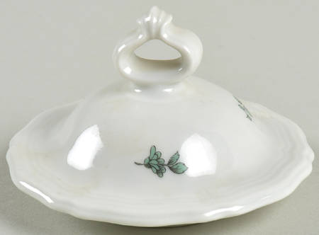 Green Bloom (No Trim) Lid for Sugar Bowl