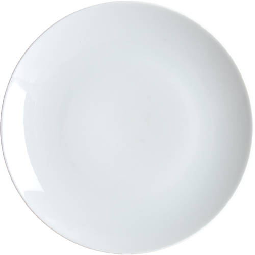 Gropius White Dessert/Pie Plate