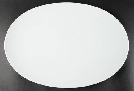 Gropius White 16" Oval Serving Platter