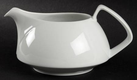 Gropius White Open Sauce Boat