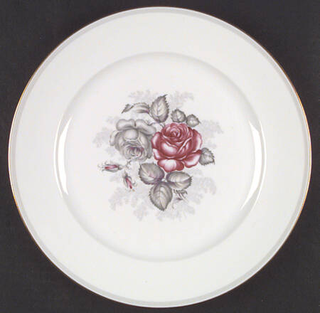 Gray Dawn Gold Large Dinner Plate