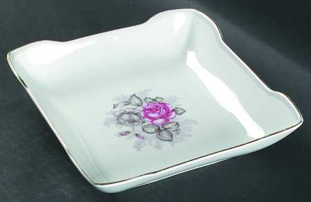 Gray Dawn Gold 7" Square Vegetable Bowl