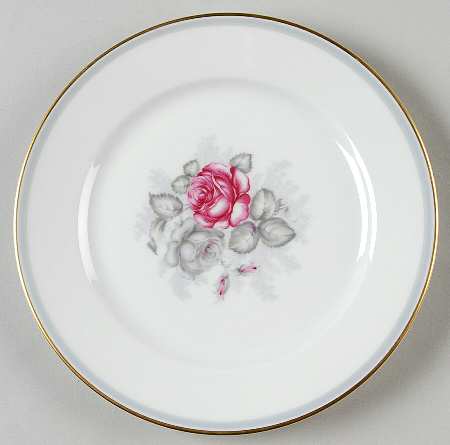 Gray Dawn Gold Bread & Butter Plate