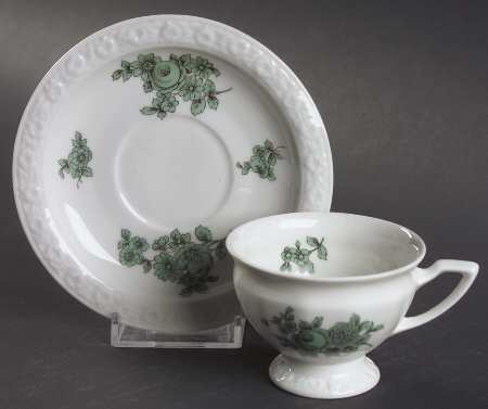 Greenhaven Footed Demitasse Cup & Saucer Set