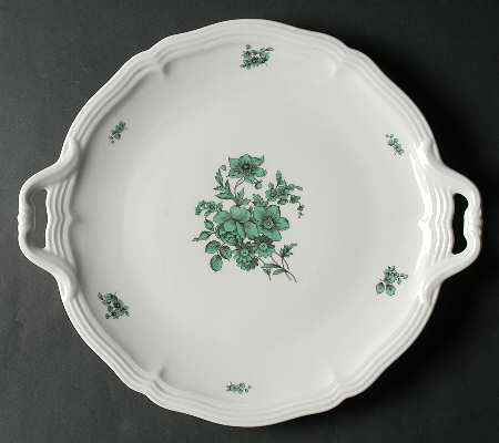 Greenbriar Handled Cake Plate