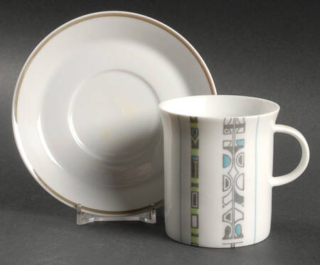 Greenwood Flat Cup & Saucer Set