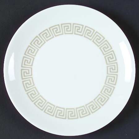 Greek Key Bread & Butter Plate