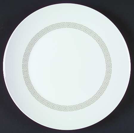 Greek Key 12" Chop Plate (Round Platter)