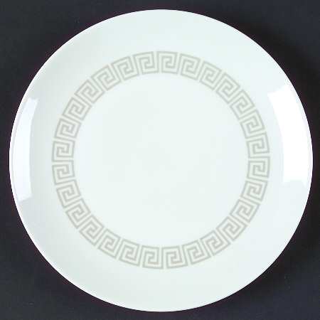 Greek Key Salad Plate