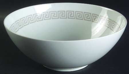 Greek Key 10" Large Salad Serving Bowl