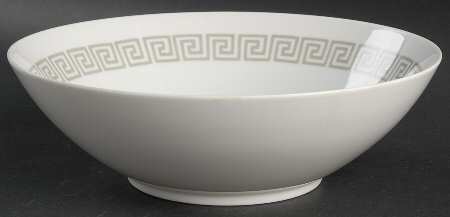 Greek Key 9" Round Vegetable Bowl