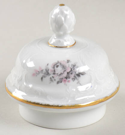 Grey Rose Lid for Small Teapot