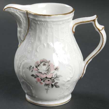 Grey Rose Mini Creamer