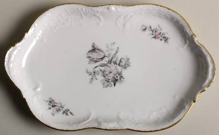 Grey Rose Pickle Dish
