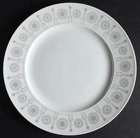 Grey Suns Dinner Plate