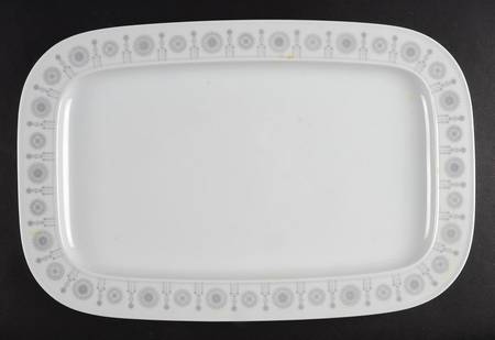 Grey Suns 15" Oval Serving Platter