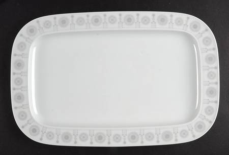Grey Suns 13" Oval Serving Platter