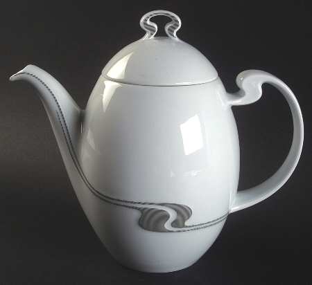 Grey Structure Coffee Pot & Lid
