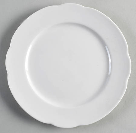 Grace White Salad Plate