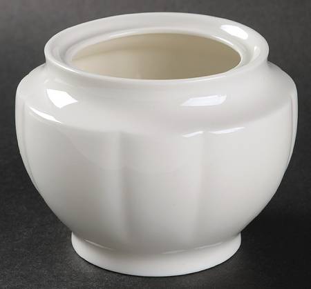 Grace White Sugar Bowl No Lid