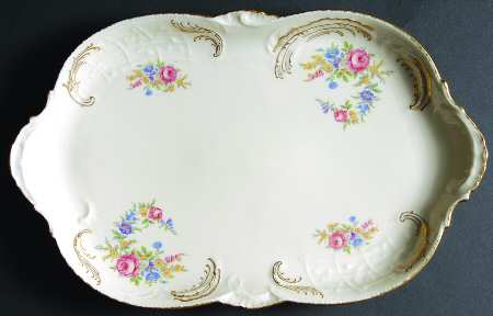 Heirloom 13" Oval Serving Platter
