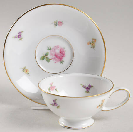 Hillside Footed Demitasse Cup & Saucer Set