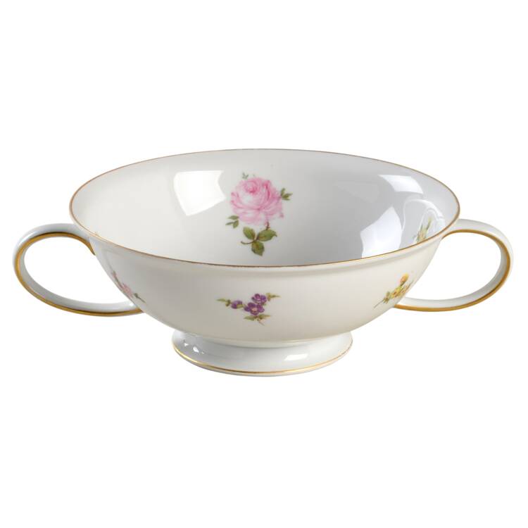 Hillside Footed Cream Soup Bowl by Rosenthal - Continental