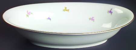 Hillside 10" Oval Vegetable Bowl