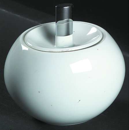 Hommage White Sugar Bowl & Lid
