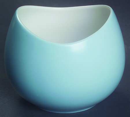 Ice Blue Open Sugar Bowl