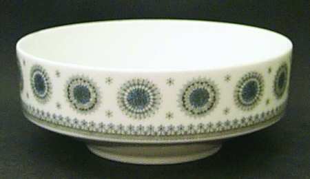 Ice Blossom 7" Round Vegetable Bowl